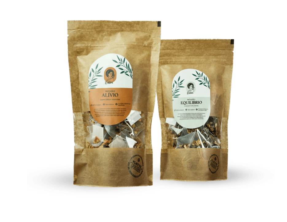 Infusões orgânicas Zaida Tea