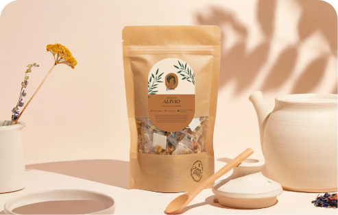 Infusão orgnânica - Alívio